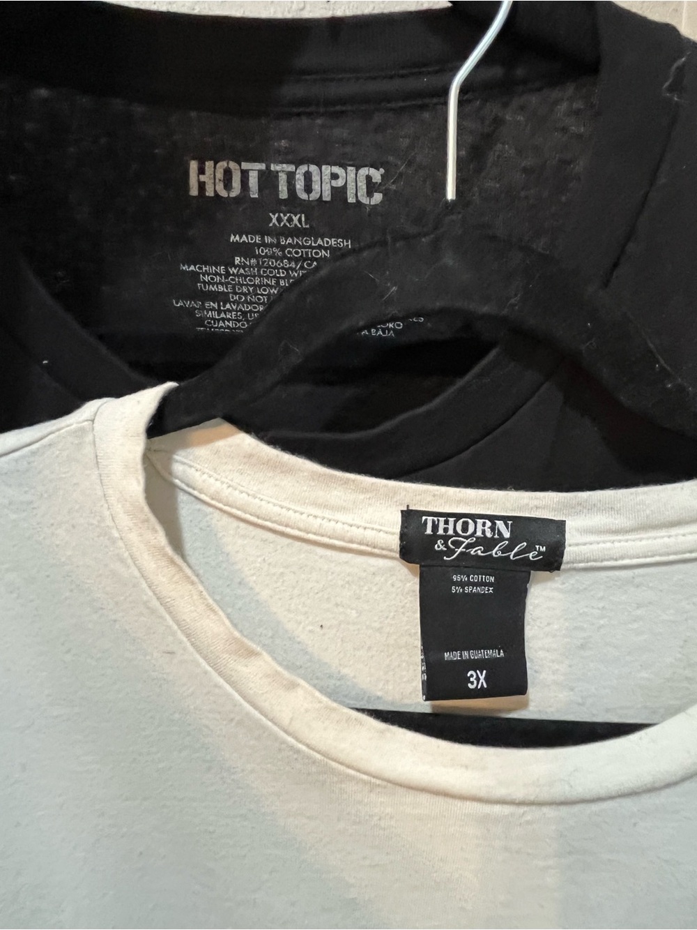 Hot Topic ghost crop tee bundle - Picture 4 of 4